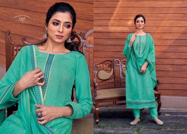 Rangoon Royal Touch 4 Designer Muslin Ethnic Wear Salwar 